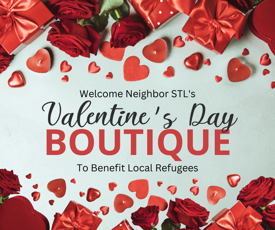 Valentine s Day Boutique Welcome Neighbor STL