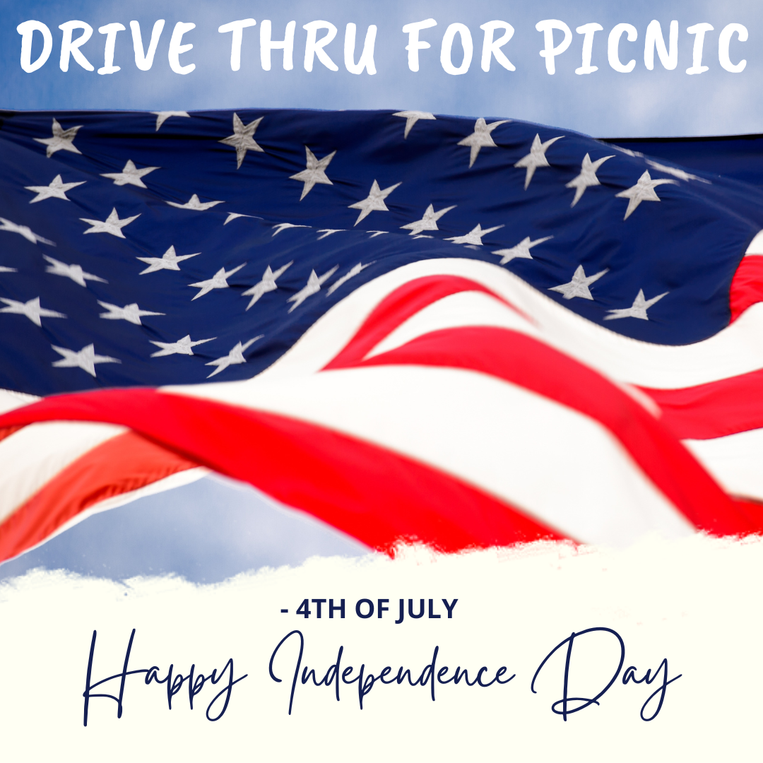 Independence Day picnic package Drive Thru with Neighbor STL.