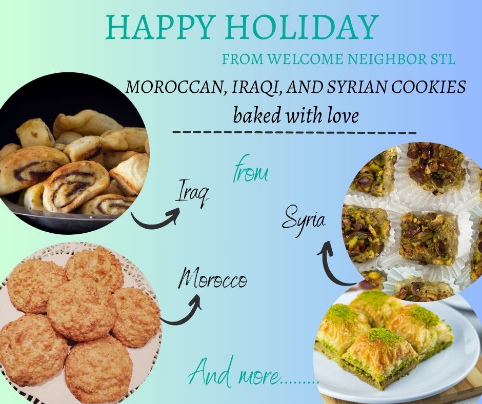 MOROCCAN, IRAQI, AND SYRIAN HOLIDAY COOKIE BOX