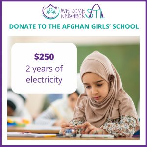 $250 Donation to Afghan Girls School - Welcome Neighbor STL