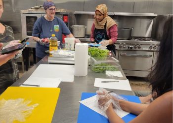 Cooking classes share classic recipes as part of Welcome Neighbor’s supper club program