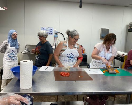 Cooking classes share classic recipes as part of Welcome Neighbor’s supper club program
