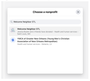 Search Bar Facebook