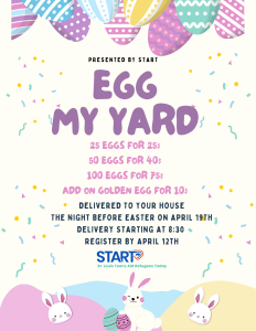 Egg My Yard Fundraiser - START - Welcome Neighbor STL